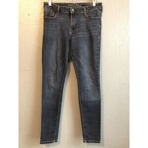 Old Navy Jeans 8 Regular Blue Rockstar Mid Rise Straight Leg Skinny Denim Y2K